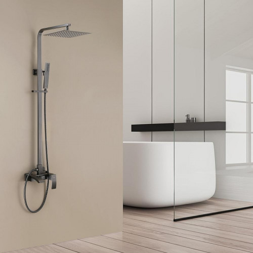 Душевая система Abber Wasserfall AF8616NGL цвет Никель