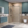 Душевой уголок BelBagno Soft Close-2 150x80 SOFT_CLOSE-2-AH-1-150/80-C-GM профиль Оружейная сталь стекло прозрачное