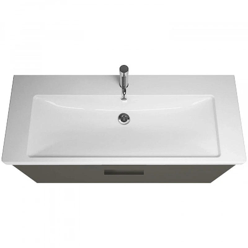 Тумба с раковиной Burgbad Eqio 123 SEZA123F2010C0001*1 подвесная Серый глянец