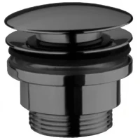 Донный клапан Webert Aria AC0405560 click-clack Черный матовый