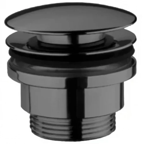 Донный клапан Webert Aria AC0405560 click-clack Черный матовый