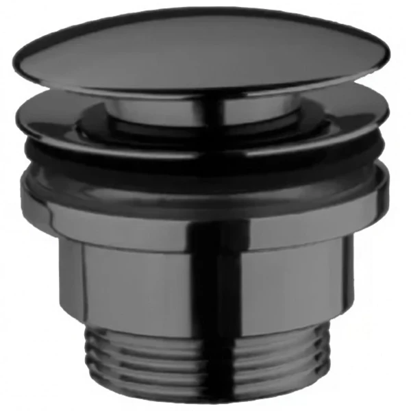Донный клапан Webert Aria AC0405560 click-clack Черный матовый