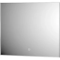 Зеркало Defesto Glow 60х50 DF 2503SH с подсветкой 19W-4500К/с фацетом/Сенсорный выключатель/Нейтральный белый свет
