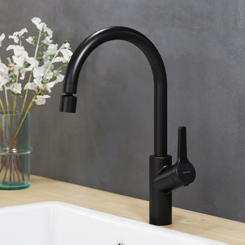 Смеситель для кухни Damixa Eclipse 310722300 Черный матовый цинк