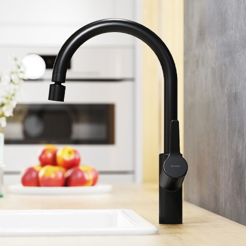 Смеситель для кухни Damixa Eclipse 310722300 Черный матовый цинк