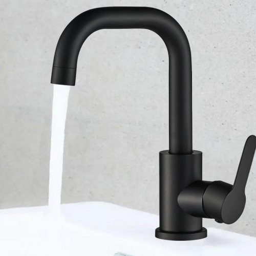 Смеситель для раковины Maretti Project Black PB32RP56 Черный матовый