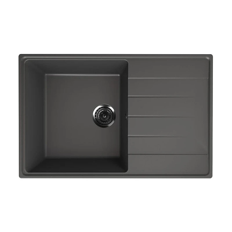 Кухонная мойка Ulgran Quartz Prima 780-09 Асфальт