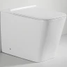 Унитаз beWash Kraft BKFSR005560 приставной Белый глянец с сиденьем Микролифт фарфор приставной