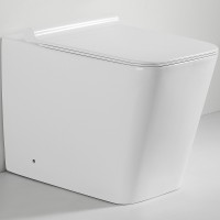 Унитаз beWash Kraft BKFSR005560 приставной Белый глянец с сиденьем Микролифт фарфор приставной