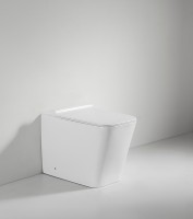 Унитаз beWash Kraft BKFSR005560 приставной Белый глянец с сиденьем Микролифт фарфор приставной