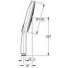 Ручной душ Grohe Rainshower SmartActive 26590000 Хром латунь