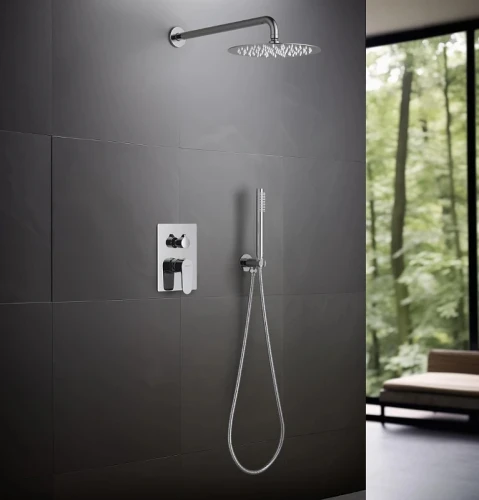 Душевая система Aquatek Оберон AQ1272CR Хром латунь встраиваемый