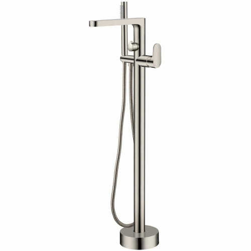 Смеситель для ванны Boheme Spectre 459-NB Никель латунь на пол