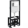 Инсталляция WasserKRAFT Dill 61TLT.010.ME.WH02 для унитаза с Белой клавишей смыва