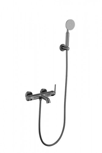 Смеситель для ванны Boheme Eterna 173-GM цвет Оружейная сталь