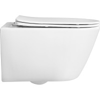 Унитаз Aquatek Бетта AQ1253W-00 подвесной с сиденьем Микролифт фарфор подвесной