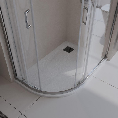 Душевой поддон из искусственного камня BelBagno Uno 120x80 R TRAY-MR-UNO-RH-120/80-550-35-W-R-NO Белый