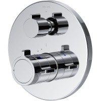 Смеситель для душа AM.PM X-Joy F85A95600 с термостатом Хром латунь встраиваемый
