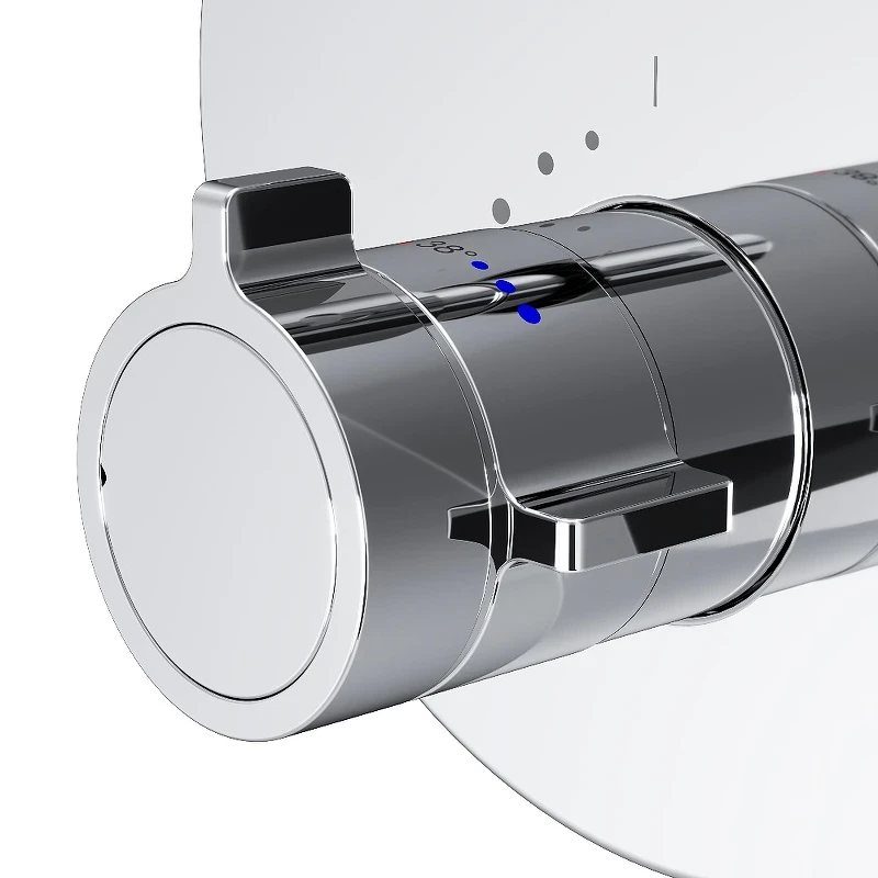 Смеситель для душа AM.PM X-Joy F85A95600 с термостатом Хром латунь встраиваемый