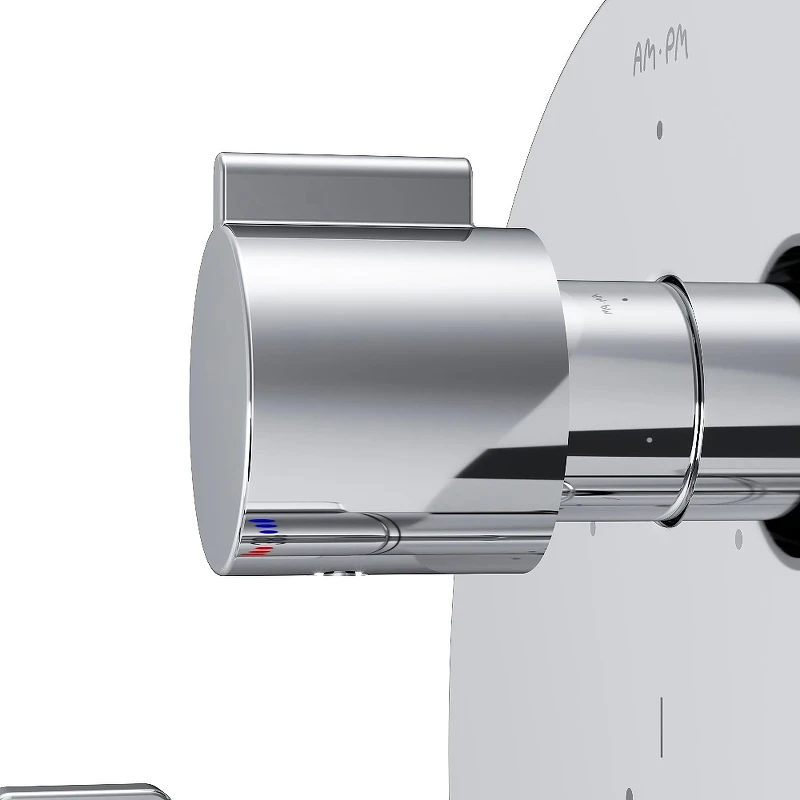 Смеситель для душа AM.PM X-Joy F85A95600 с термостатом Хром латунь встраиваемый
