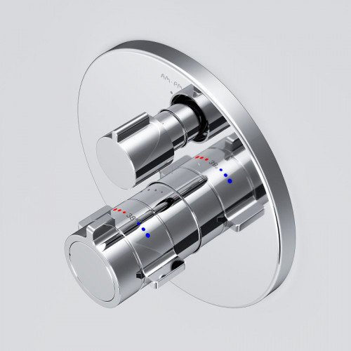 Смеситель для душа AM.PM X-Joy F85A95600 с термостатом Хром латунь встраиваемый