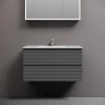 Тумба под раковину Sancos Folk 90 FL90GS подвесная Grey soft