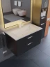 Тумба с раковиной Uperwood Modul 80 393020551 подвесная цвет Черный матовый