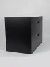 Тумба с раковиной Uperwood Modul 80 393020551 подвесная цвет Черный матовый