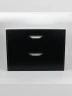 Тумба с раковиной Uperwood Modul 80 393020551 подвесная цвет Черный матовый