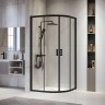 Душевой уголок RGW Passage PA-52B 80x80 03085288-14 профиль Черный стекло прозрачное
