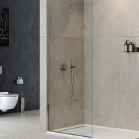 Душевая перегородка Cezares Liberta 105 LIBERTA-L-1-TB-105-C-Cr профиль Хром стекло прозрачное