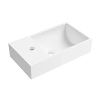 Мини-раковина Wellsee WC Area 45 L 151804000 цвет Белый глянцевый