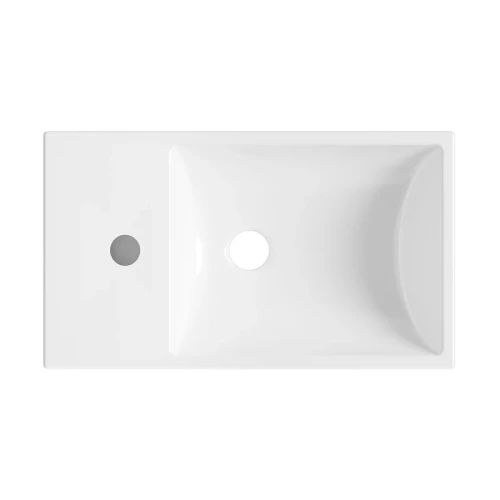 Мини-раковина Wellsee WC Area 45 L 151804000 цвет Белый глянцевый