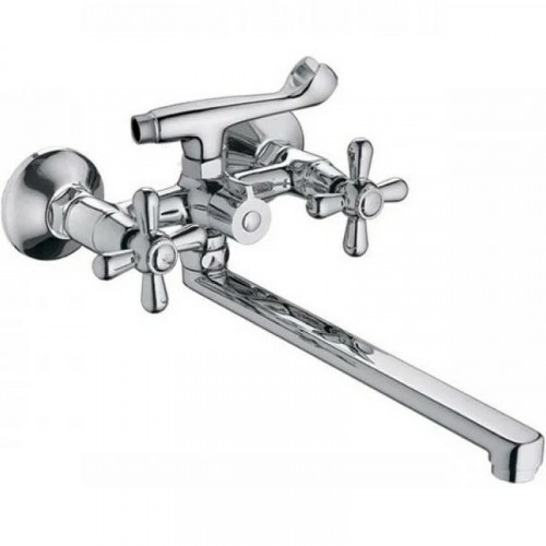 Смеситель для ванны Frap H25 F2225 универсальный Хром латунь на стену