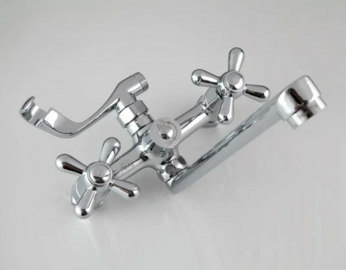 Смеситель для ванны Frap H25 F2225 универсальный Хром латунь на стену