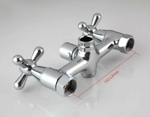 Смеситель для ванны Frap H25 F2225 универсальный Хром латунь на стену