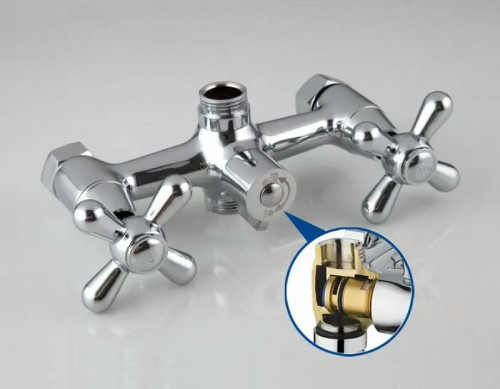 Смеситель для ванны Frap H25 F2225 универсальный Хром латунь на стену