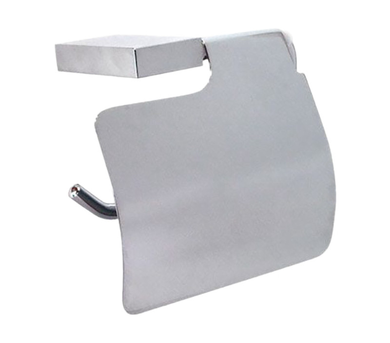 Держатель туалетной бумаги Remer Flat FT60CR с крышкой цвет Хром