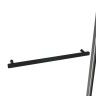 Душевой уголок Vincea Slim Soft 140x90 VSR-1SS9014CLB профиль Черный стекло прозрачное