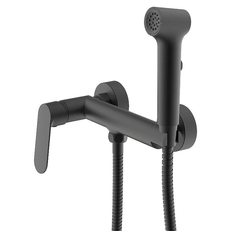 Гигиенический душ со смесителем Azario Alanti AZ-K2532B цвет Черный матовый