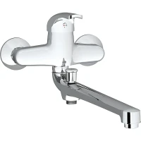 Смеситель для ванны Ravak Rosa RS 051.00/150 X07P002 универсальный Хром латунь на стену