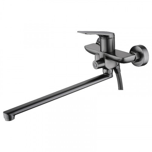Смеситель для ванны Azario Lursy AZ-K1749GR универсальный цвет Серый графит