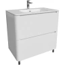 Тумба с раковиной Iddis Edifice 80 EDI80WFi95K Белая МДФ / ЛДСП