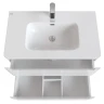 Тумба с раковиной Iddis Edifice 80 EDI80WFi95K Белая МДФ / ЛДСП