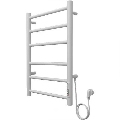 Электрический полотенцесушитель Azario Parma 400x600 П6 AZ10846W диммер справа Белый