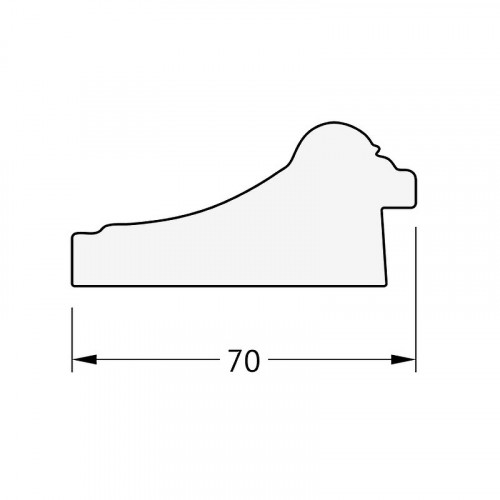 Зеркало Evoform Octagon 63х63 BY 3758 в багетной раме - Прованс с плетением 70 мм стекло