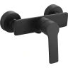 Смеситель для душа ESKO Singapore Black SB 80 Черный матовый латунь на стену