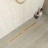 Душевой лоток RGW SDR-52Gb-80 76215280-06 с решеткой цвет Золото брашированное