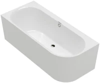 Квариловая ванна Villeroy&Boch Oberon 2.1 180x80 L UBQ180OBN9CL00VD01 цвет Альпийский белый