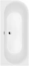 Квариловая ванна Villeroy&Boch Oberon 2.1 180x80 L UBQ180OBN9CL00VD01 цвет Альпийский белый